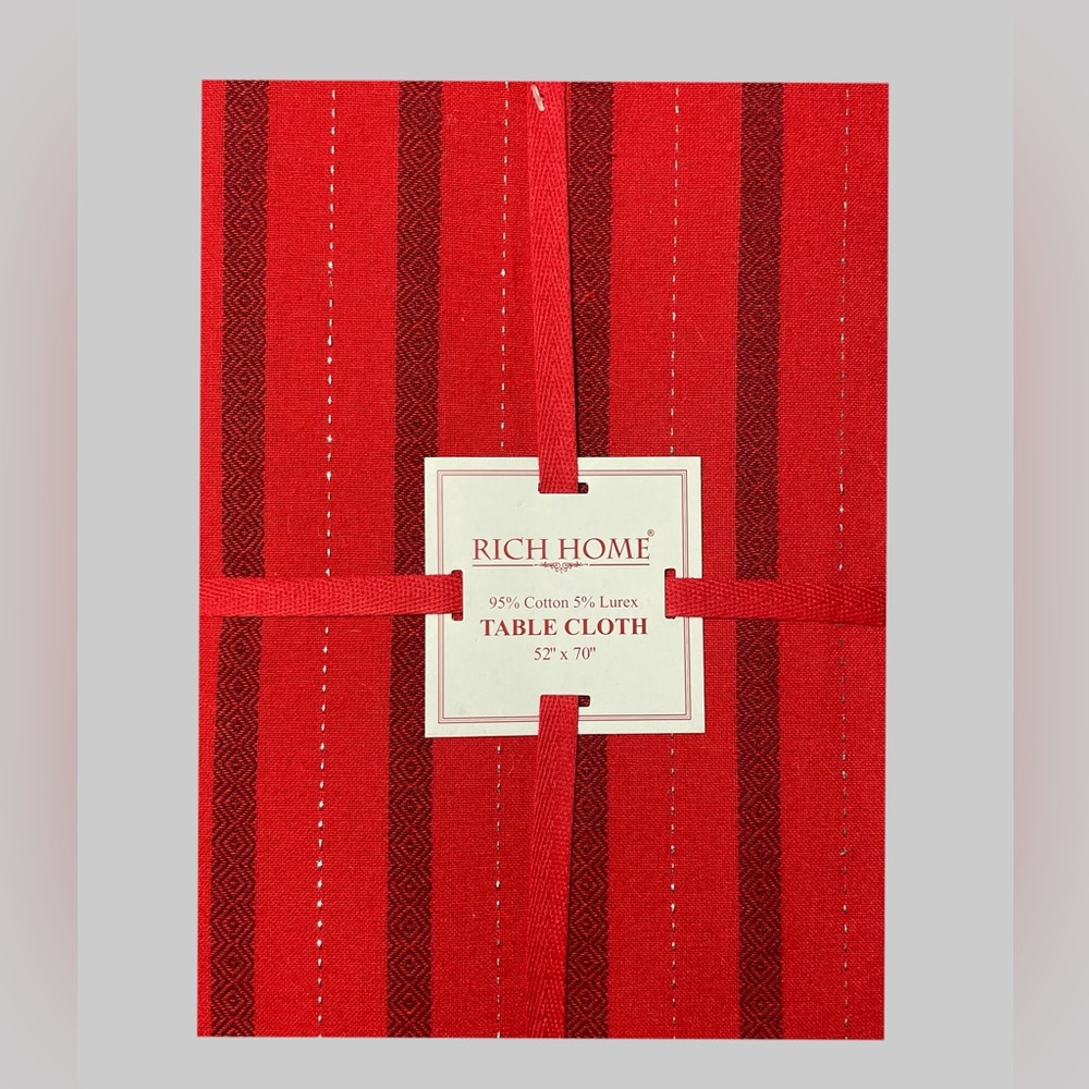 RICH HOME TABLE CLOTH for Christmas